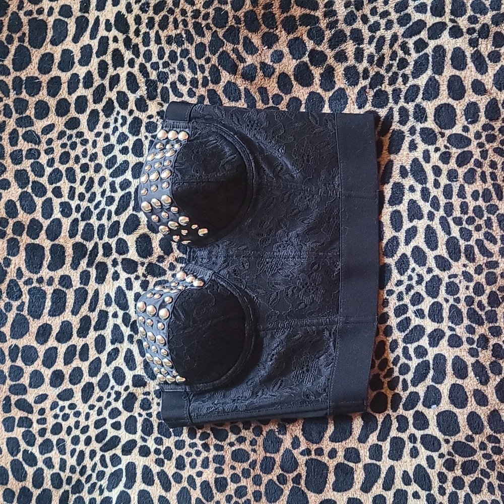 Cropped bustier